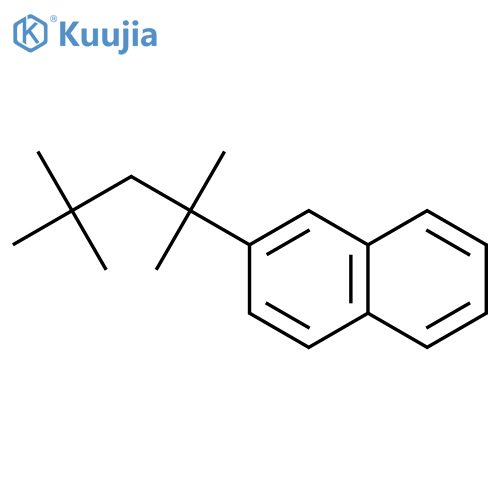 Naphthalene, 2-(1,1,3,3-tetramethylbutyl)- structure
