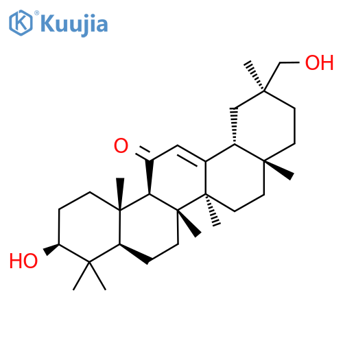 30-Hydroxy-11-oxo-beta-amyrin structure