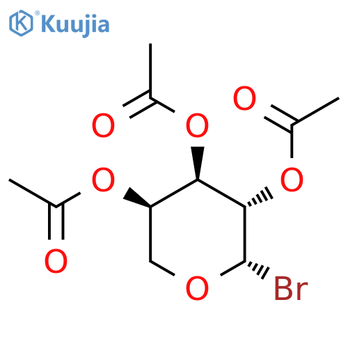 b-L-Arabinopyranosyl bromide,2,3,4-triacetate structure