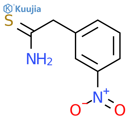 2-(3-nitrophenyl)ethanethioamide structure
