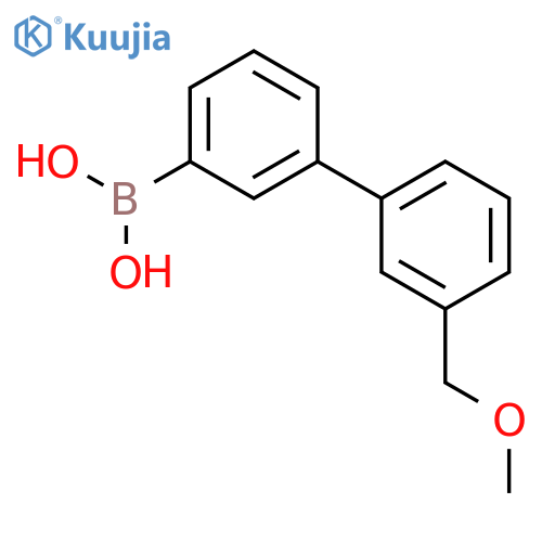 Boronic acid, [3'-(methoxymethyl)[1,1'-biphenyl]-3-yl]- structure