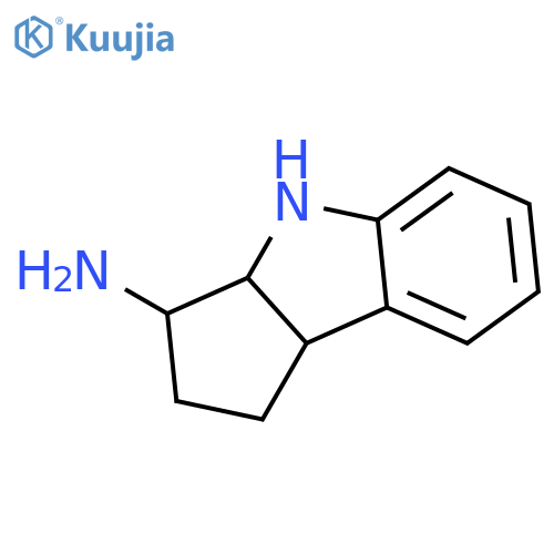 Cyclopent[b]indol-3-amine, 1,2,3,3a,4,8b-hexahydro- structure