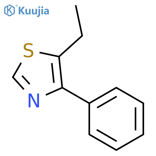 Thiazole,5-ethyl-4-phenyl- structure