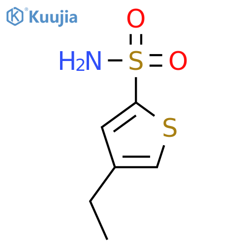 2-Thiophenesulfonamide,4-ethyl- structure