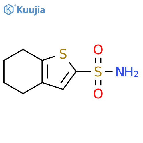 4,5,6,7-Tetrahydro-1-benzothiophene-2-sulfonamide structure