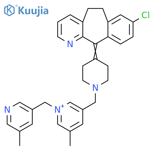 (5-Methyl-3-pyridinyl)methyl Rupatadine structure