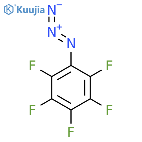 1-Azido-2,3,4,5,6-pentafluorobenzene structure