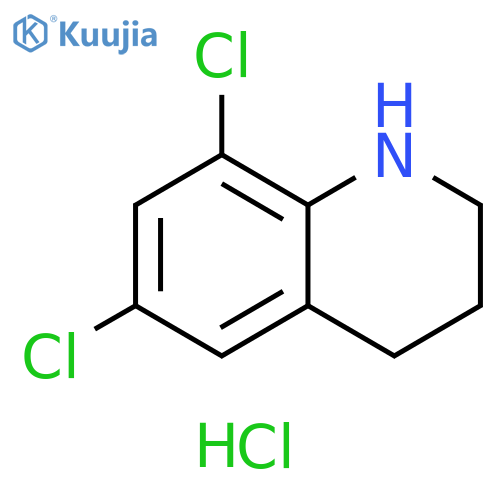 6,8-dichloro-1,2,3,4-tetrahydroquinoline hydrochloride structure