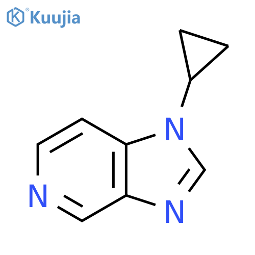 1-cyclopropyl-1H-imidazo4,5-cpyridine structure