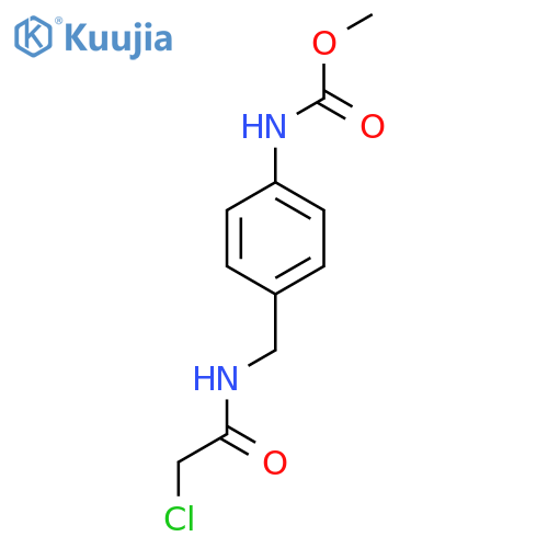 methyl N-{4-(2-chloroacetamido)methylphenyl}carbamate structure