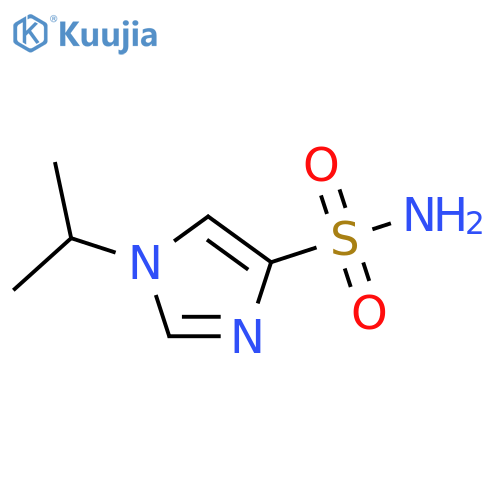 1-(propan-2-yl)-1H-imidazole-4-sulfonamide structure