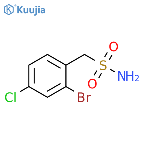 (2-bromo-4-chlorophenyl)methanesulfonamide structure