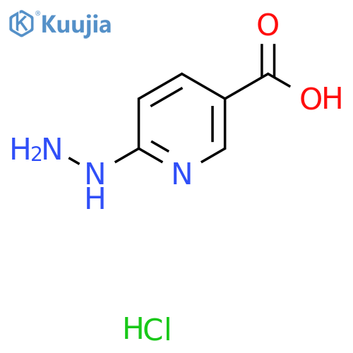 6-Hydrazinylpyridine-3-carboxylic Acid Hydrochloride structure