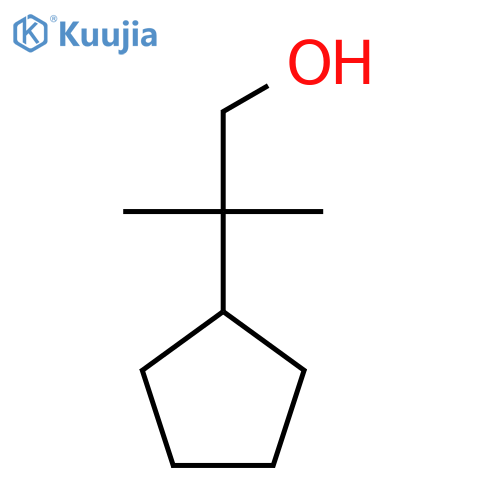 2-Cyclopentyl-2-methylpropan-1-ol structure