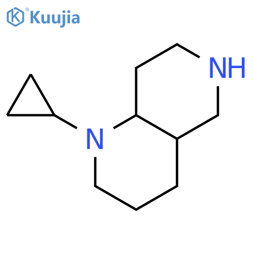 1-cyclopropyl-decahydro-1,6-naphthyridine structure