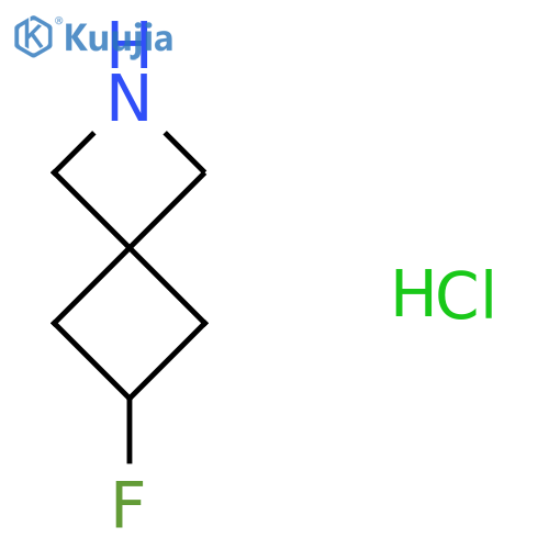 6-Fluoro-2-azaspiro[3.3]heptane hydrochloride structure