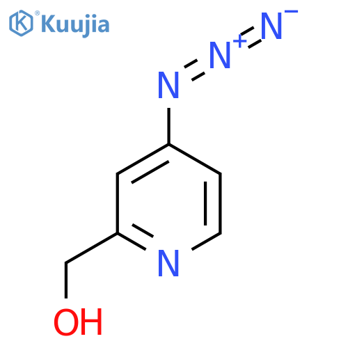 (4-Azidopyridin-2-yl)methanol structure
