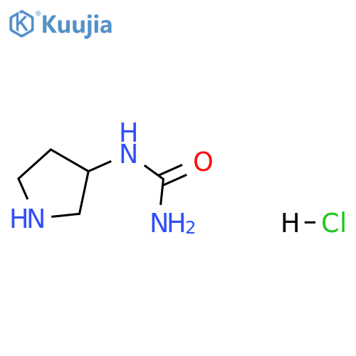(pyrrolidin-3-yl)urea hydrochloride structure