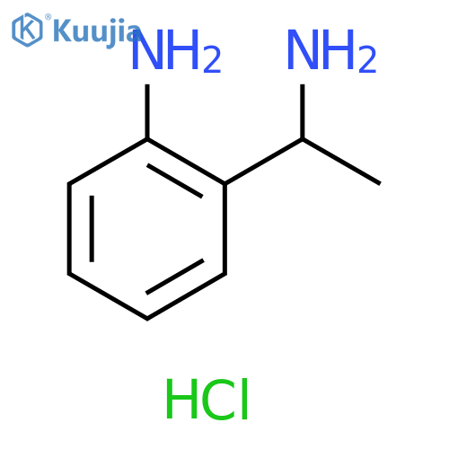 2-(1-aminoethyl)aniline dihydrochloride structure
