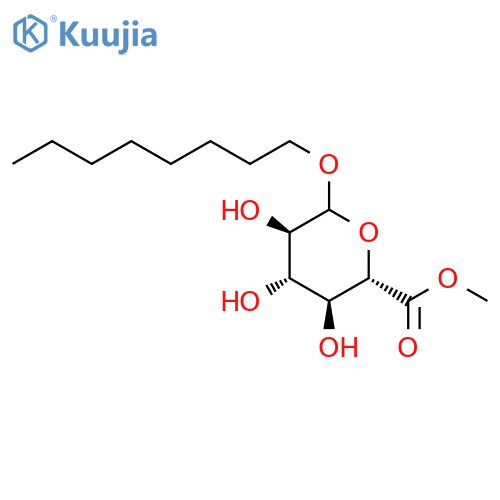 Octyl-d-glucuronide methyl ester structure