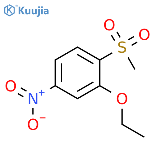 2-Ethoxy-1-Methanesulfonyl-4-nitrobenzene structure
