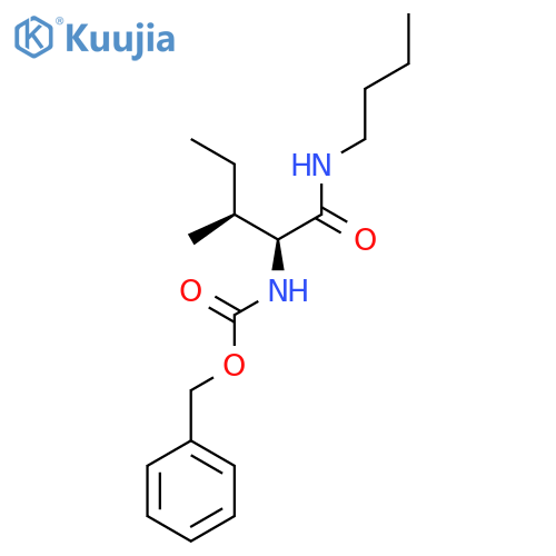 N-Butyl L-Z-isoleucinamide structure