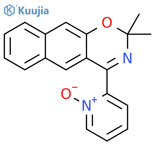 2H-Naphth[2,3-e]-1,3-oxazine, 2,2-dimethyl-4-(1-oxido-2-pyridinyl)- structure