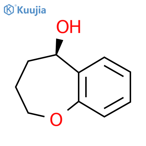 (5R)-2,3,4,5-Tetrahydro-1-benzoxepin-5-ol structure