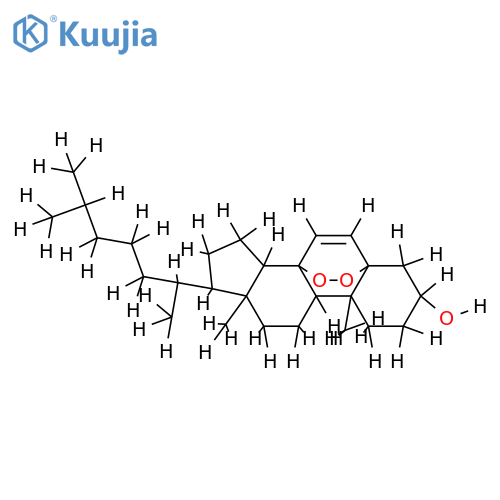5,8-alpha-Epidioxy-5alpha-cholest-6-en-3beta-ol structure