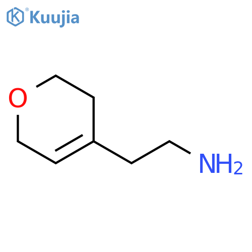 2-(3,6-dihydro-2H-pyran-4-yl)ethan-1-amine structure