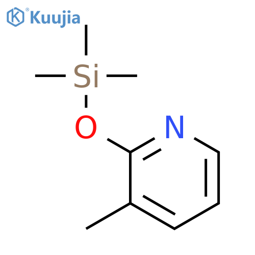 PYRIDINE, 3-METHYL-2-[(TRIMETHYLSILYL)OXY]- structure