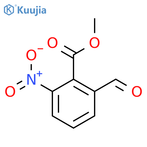 2-Formyl-6-nitrobenzoic Acid Methyl Ester structure
