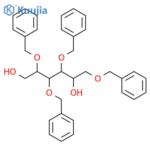 1,3,4,5-Tetra-O-benzyl-D-glucitol structure