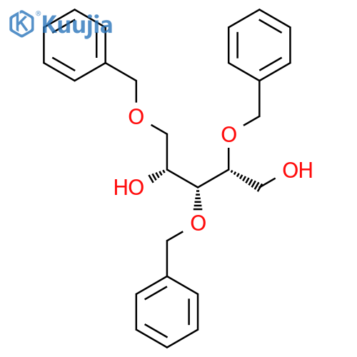 2,3,5-Tri-O-benzyl-D-arabinitol structure