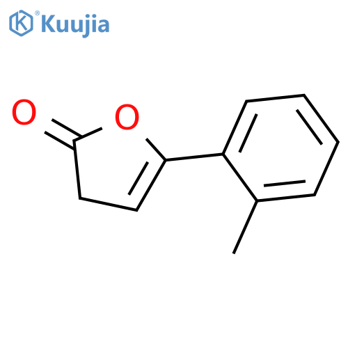 2(3H)-Furanone, 5-(2-methylphenyl)- structure