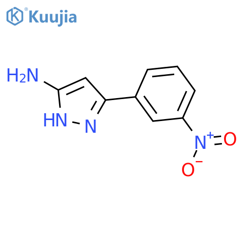 3-(3-Nitrophenyl)-1H-pyrazol-5-amine structure