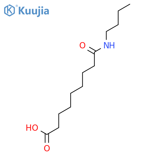 Nonanoic acid, 9-(butylamino)-9-oxo- structure