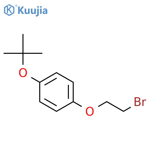 1-(2-bromoethoxy)-4-(tert-butoxy)benzene structure
