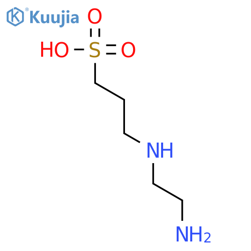 3-(2-Aminoethyl)aminopropanesulfonicacid structure