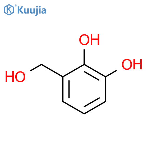 1,2-Benzenediol,3-(hydroxymethyl)- structure
