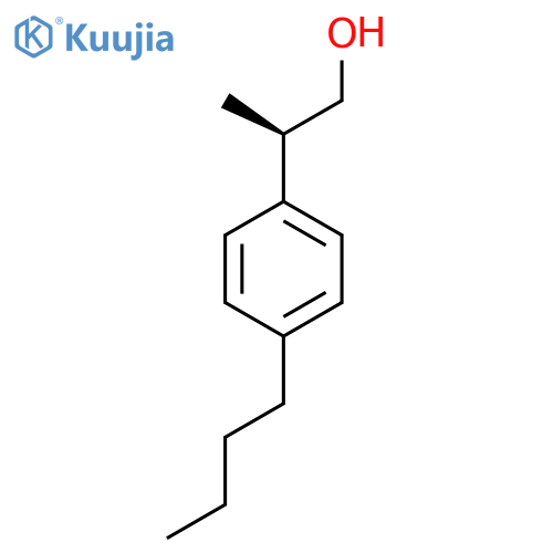 (2R)-2-(4-Butylphenyl)propan-1-ol structure