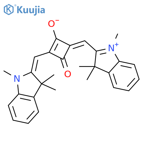 3H-Indolium,2-[[3-[(1,3-dihydro-1,3,3-trimethyl-2H-indol-2-ylidene)methyl]-2-hydroxy-4-oxo-2-cyclobuten-1-ylidene]methyl]-1,3,3-trimethyl-,inner salt structure