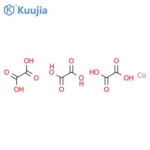 Potassium tris(oxalato)cobaltate(III) structure