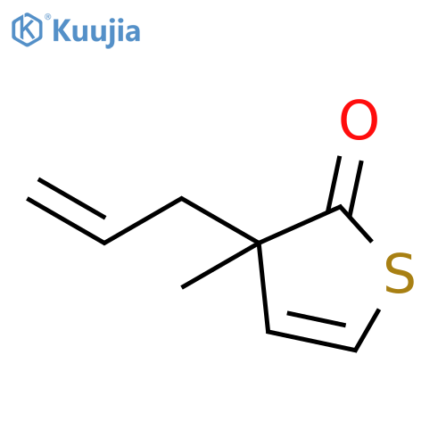 2(3H)-THIOPHENONE, 3-METHYL-3-(2-PROPENYL)- structure