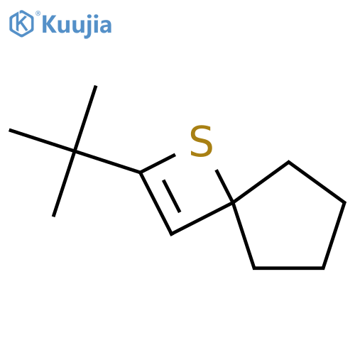 1-Thiaspiro[3.4]oct-2-ene, 2-(1,1-dimethylethyl)- structure