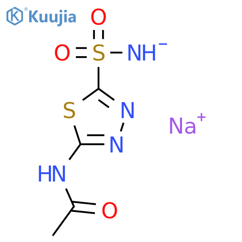 Acetazolamide sodium structure