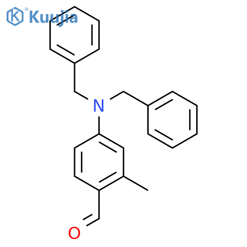 4-(Dibenzylamino)-2-methylbenzaldehyde structure