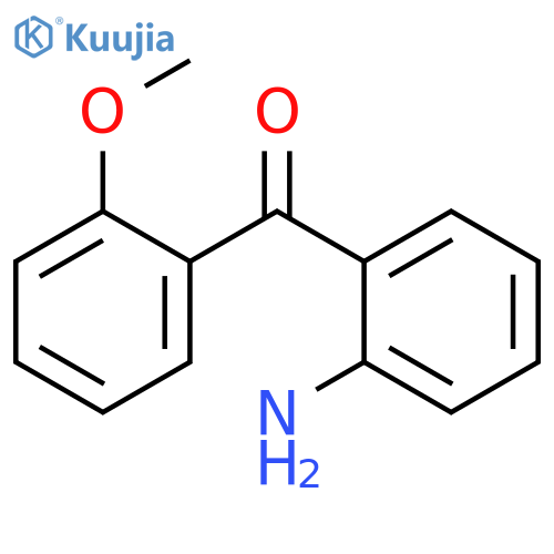 Methanone, (2-aminophenyl)(2-methoxyphenyl)- structure