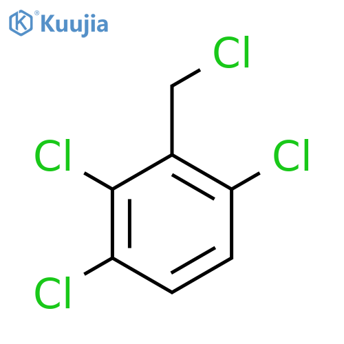Benzene,1,2,4-trichloro-3-(chloromethyl)- structure