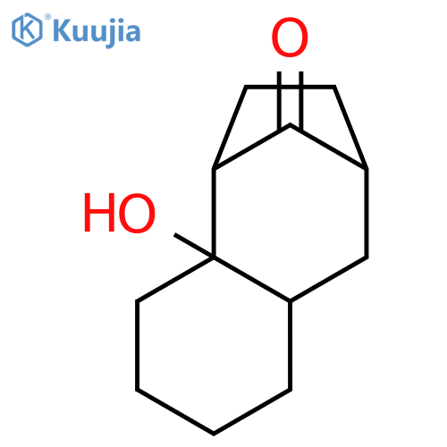 5,8-Methano-1H-benzocyclohepten-10-one, decahydro-4a-hydroxy- structure